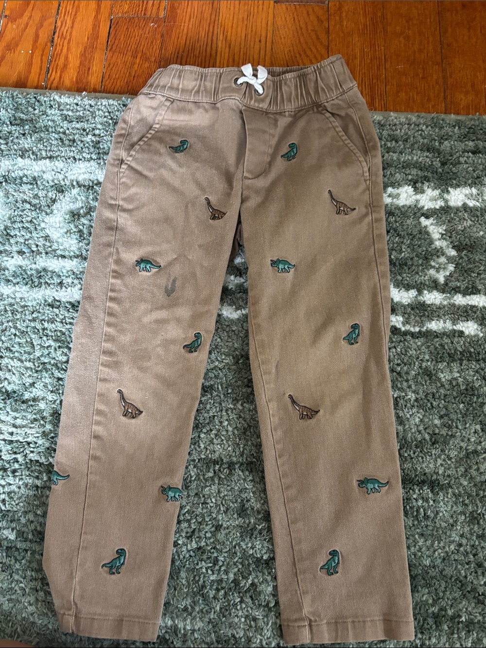 Janie and Jack Boys 4 Dinosaur pants